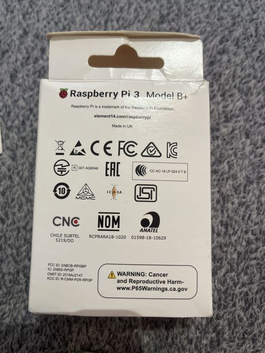 Placa de dezvoltare Raspberry Pi 3 Model B+