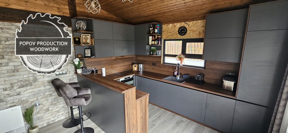 Дървена сглобяема къща