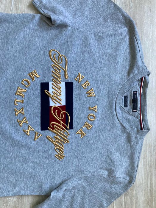 Tommy Hilfiger New York Logo Organic Cotton мъжка тениска размер L