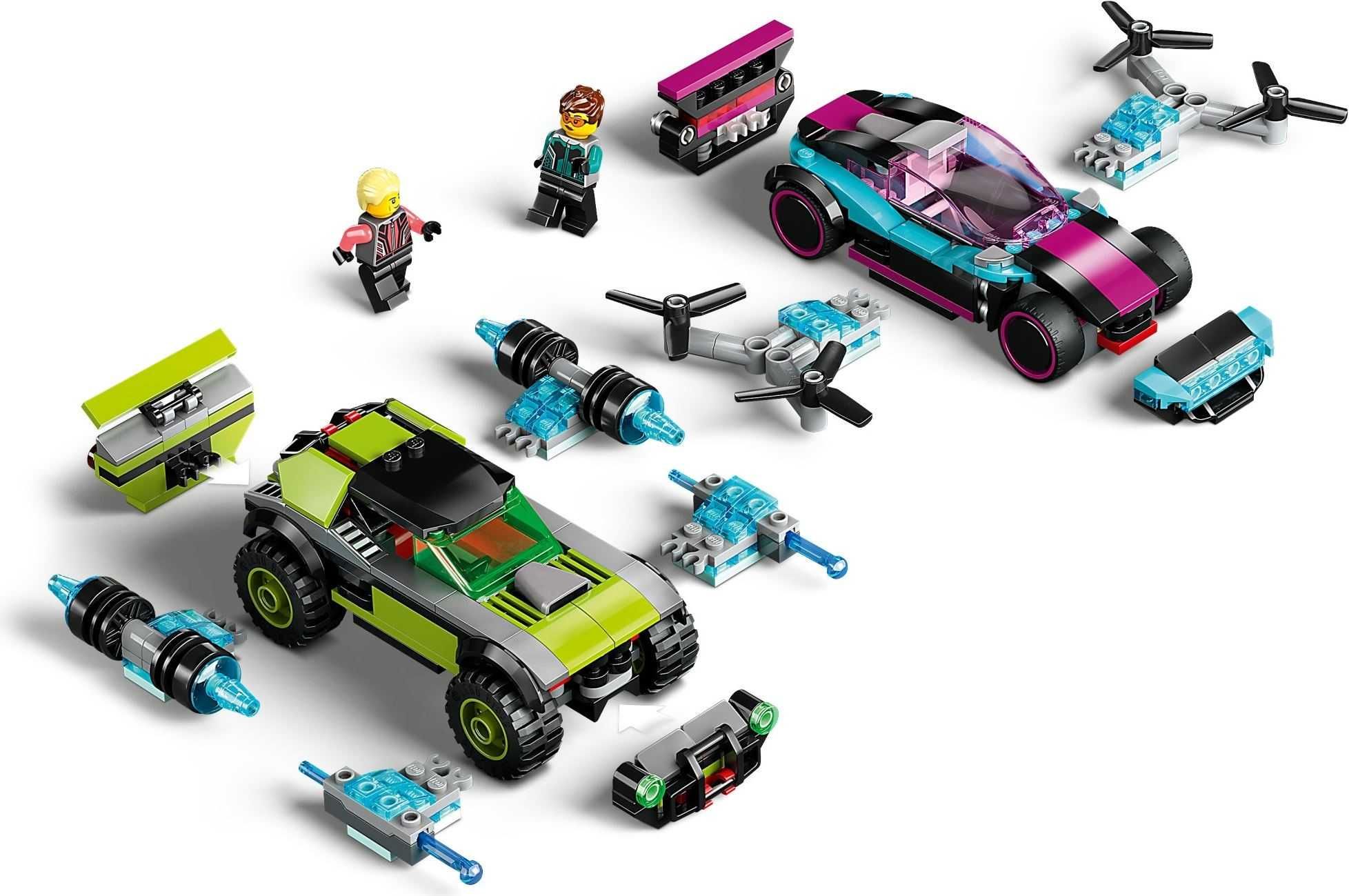 Vand LEGO City Racing 60396: Modified Race Cars (2023)