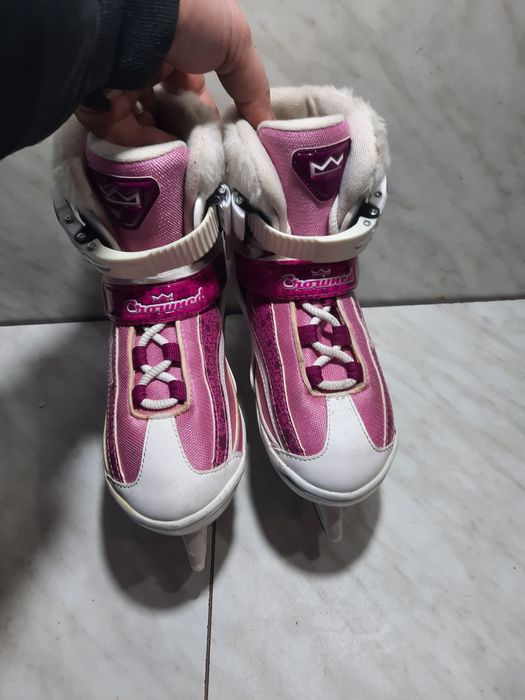 Patine gheata 338 patinaj reglabile Crowned marime 32-33-34-35