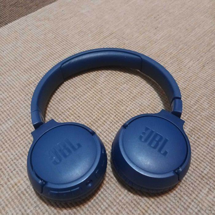 Căști wireless cu microfon JBL - Tune 670NC, ANC, Albastru