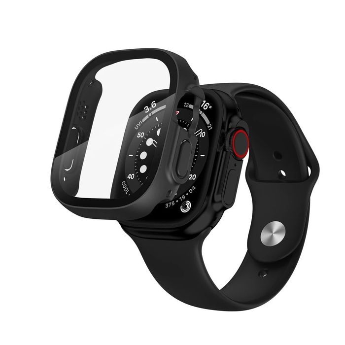 Carcasa cu protectie ecran compatibila cu Apple Watch Ultra 49mm