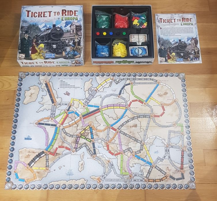 Joc Ticket to Ride Europa, ca NOU