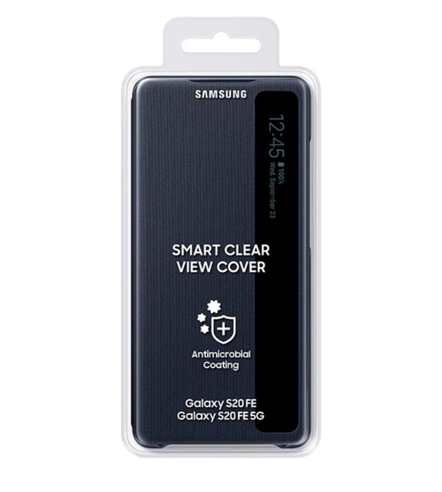 Husa flip smart activa originala Samsung Smart Clear View Cover S20 FE