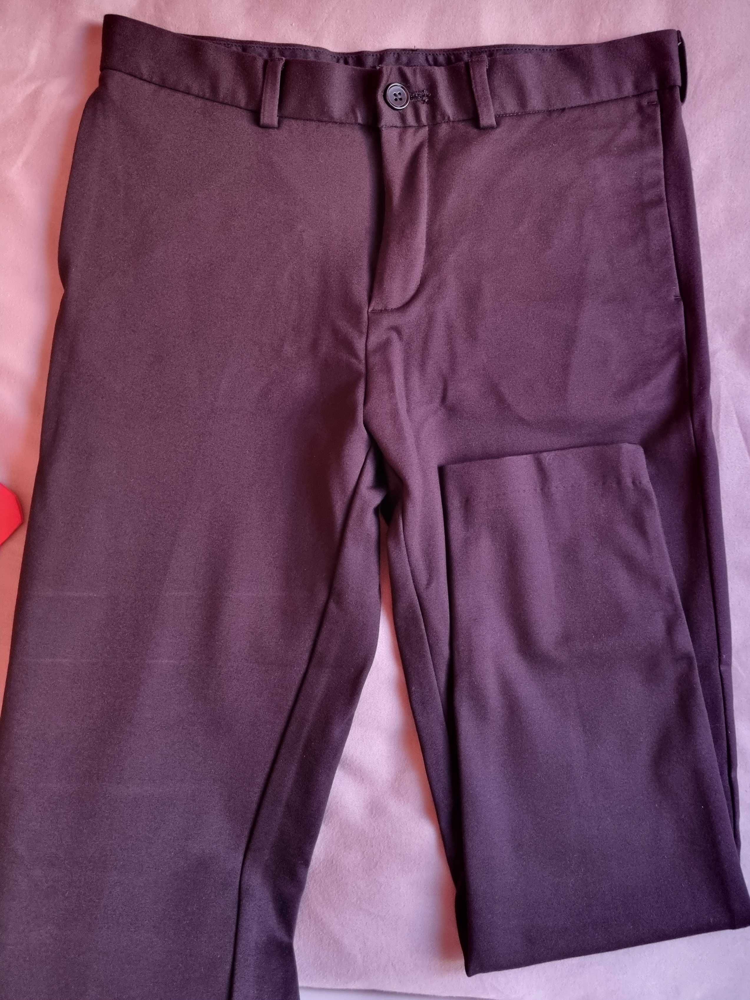 Pantalon H&M negru slim pentru baieti purtați o singura data