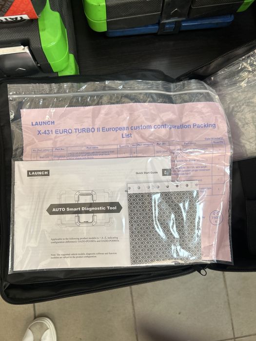 Diagnoza LAUNCH x-431 euro turbo ll