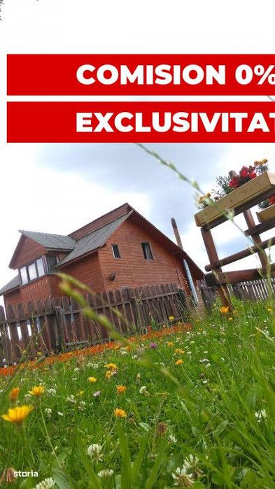 Cabana individuala 3 camere, cu teren 500 mp. in zona Dealul Negru, Be