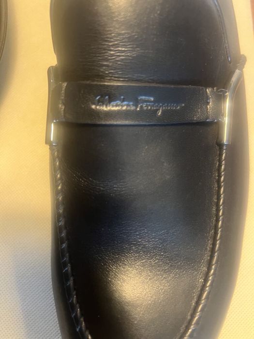 Pantofi piele pentru barbati Salvatore Ferragamo  marimea 44 eu /10Uk
