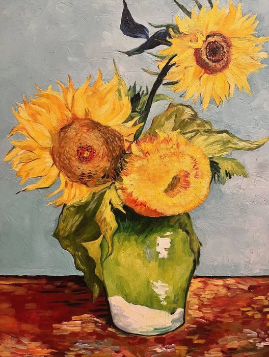 Продам Картину  Ван Гог " Три подсолнуха"