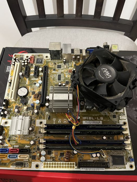 KIT PC RETRO Asus IPIBL-LB intel core2quad 8gb ddr2