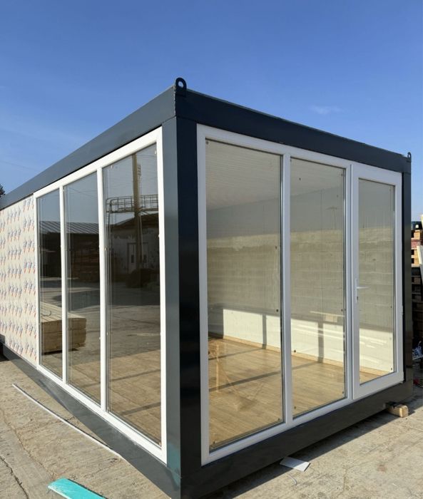 Containere modulare tip case locuibile, Birouri, spatii comerciale