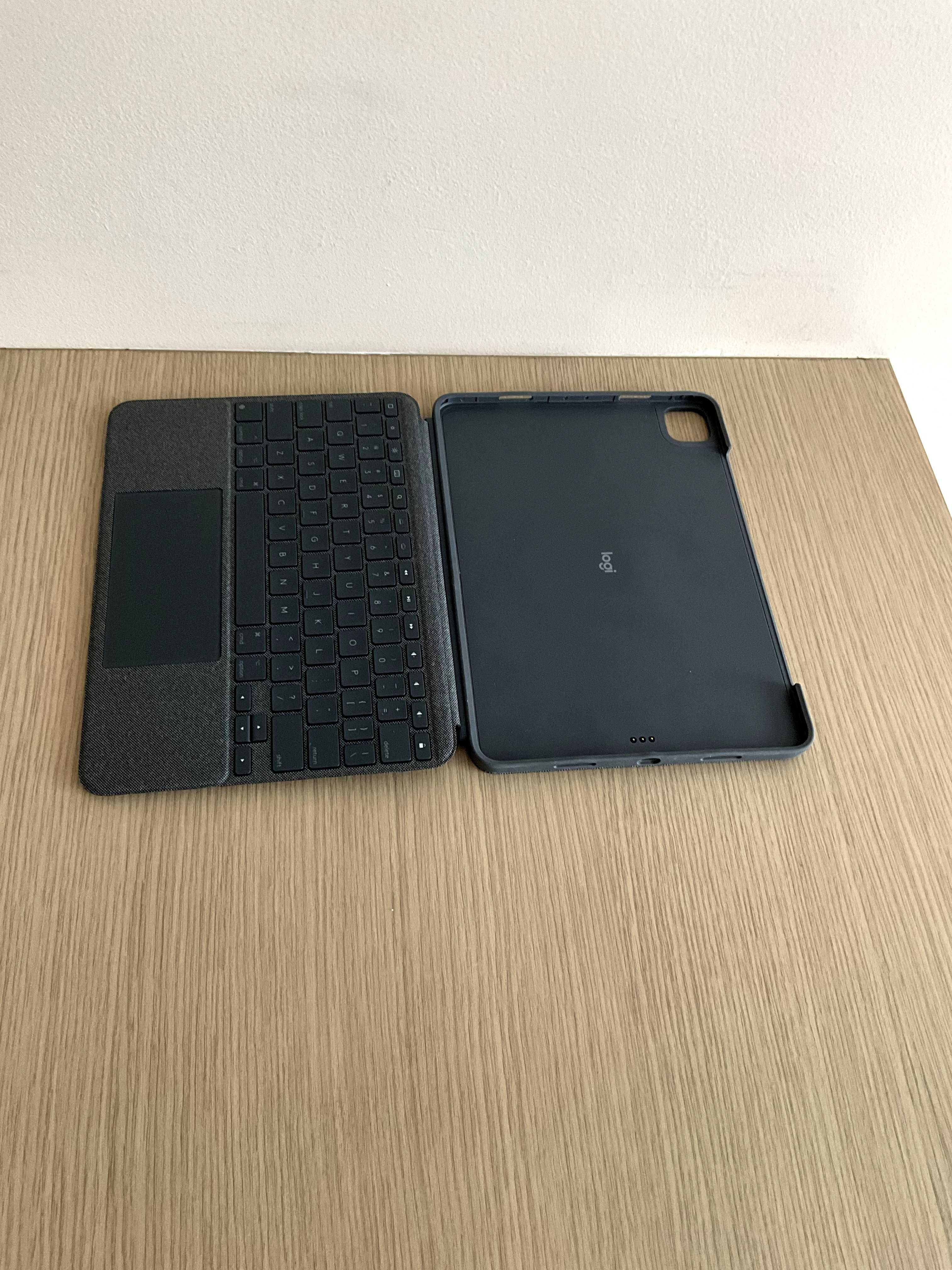 Logitech Combo Touch за iPad Pro 11" кейс, калъф, клавиатура, тракпад