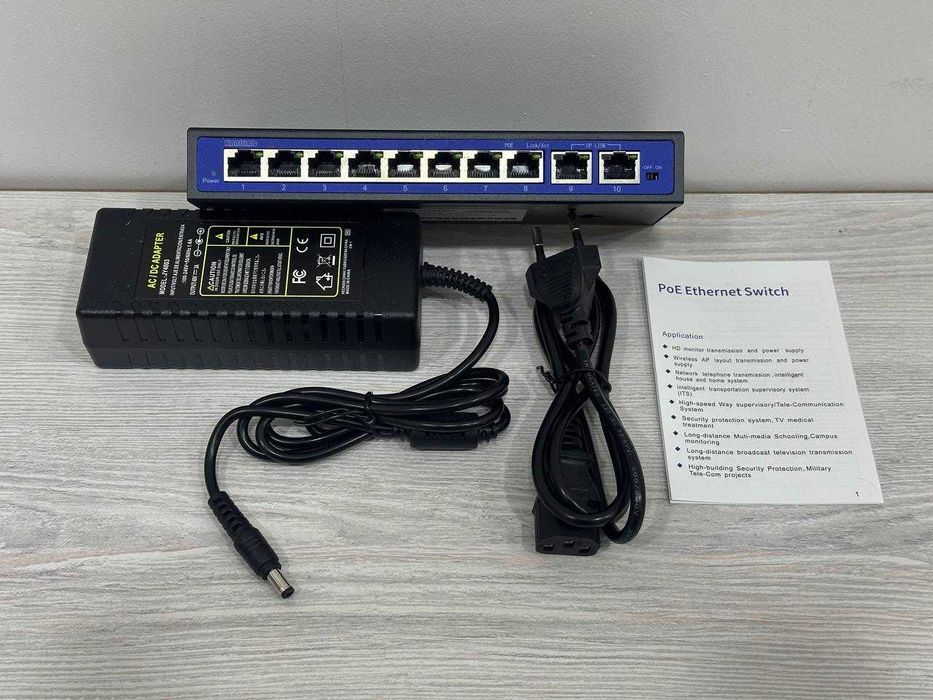 Poe Switch KANIHAD 1010FE 8+2 MB