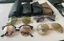 Слънчеви очила Ray Ban и Guess