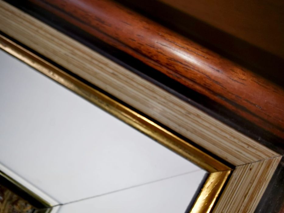 Картина миниатюра  масло дърво  “ Диалог “ Никола Певичаров Пловдив