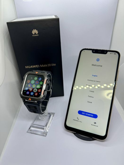 Huawei mate 20 lite cu Smartwatch nou CADOU