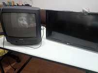 Tv Philips 37cm tub si Lg 54cm led