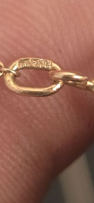 Lănțișoare aur 14 k Rusia lungi