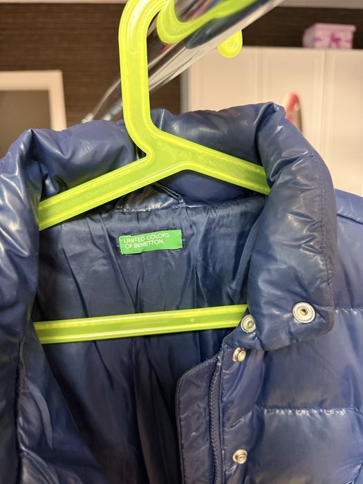 Земно яке за момиче Benetton - размер М (7-8 години)