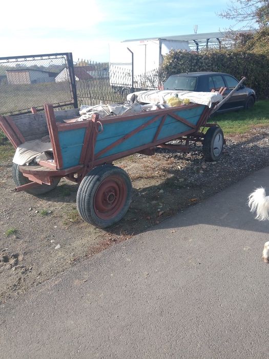 Vand căruță cu coş nou