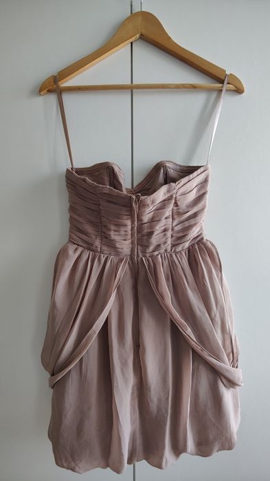 Рокля къса HM - S - 36 размер - бежова