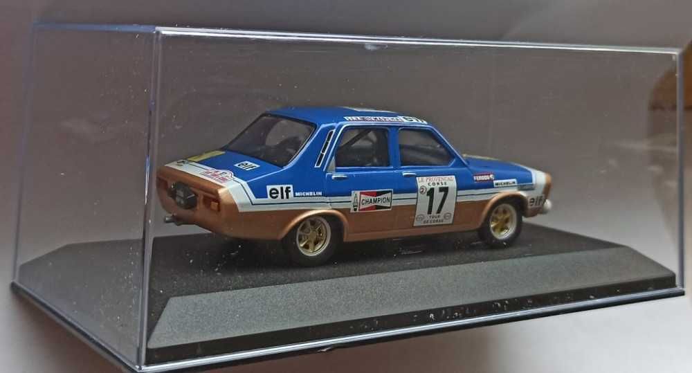 Macheta Renault 12 Gordini (Dacia 1300) Raliu 1975 - Atlas Rally 1/43