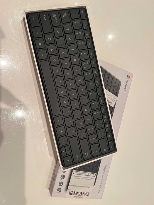 Клавиатура Microsoft Designer Compact Keyboard - Matte Black
