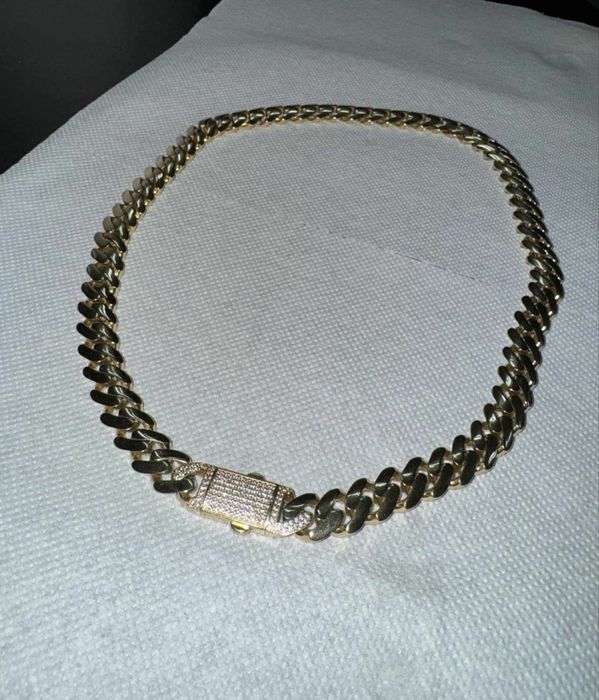 Lant Cuban de aur 14k 585 46,08 grame