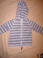 Jacheta de fleece tricotata H&M mărimea 68