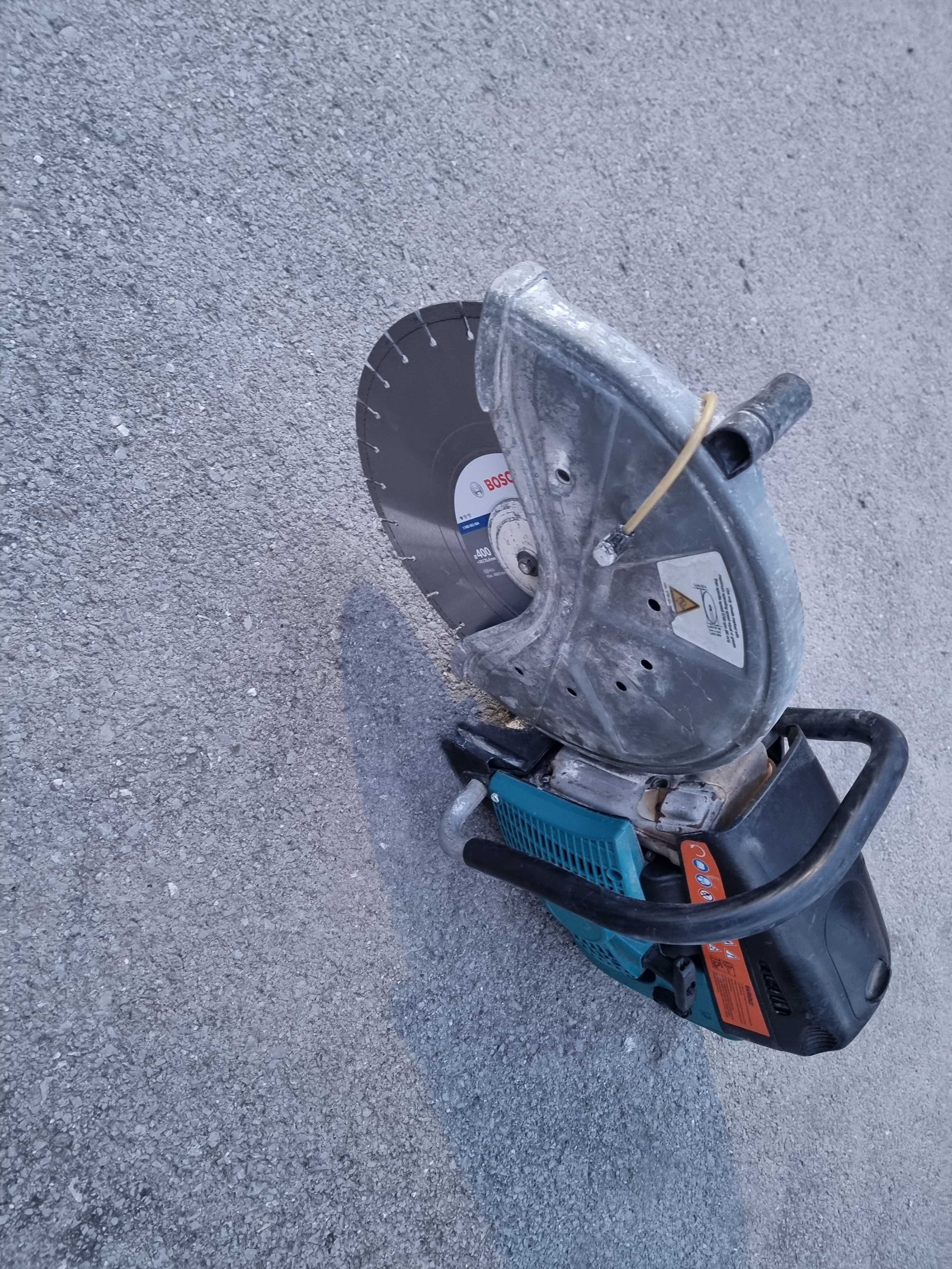 Makita Ф 400 - Husqvarna k760 - бензинов ръчен фугорез