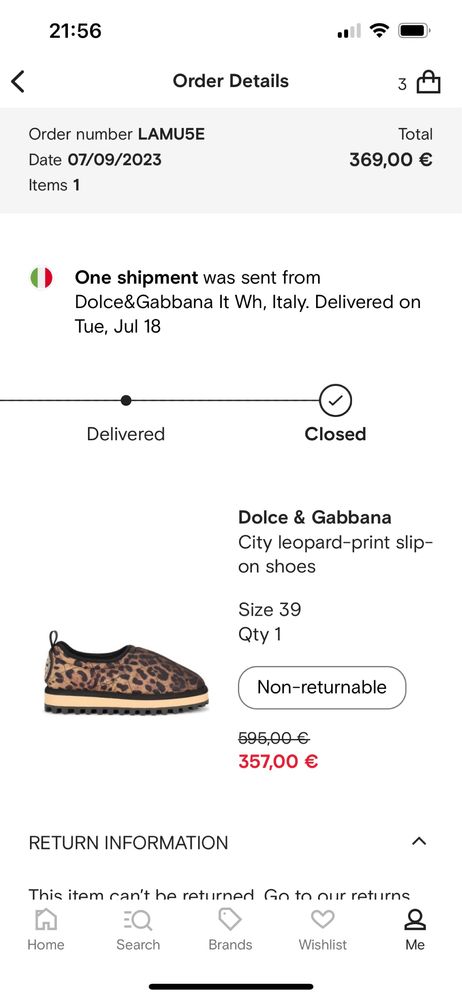 Dolce Gabbana incaltari