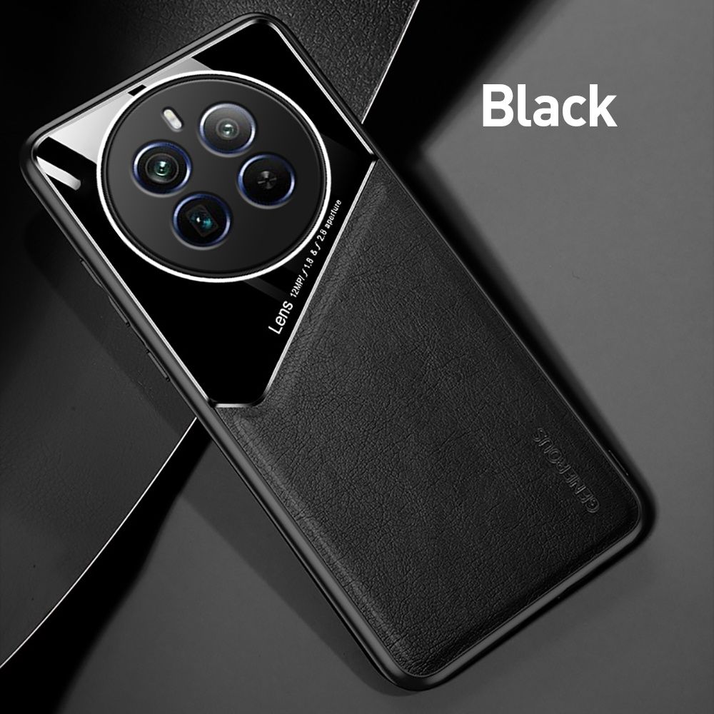 Realme 12 Pro+ / 12X / 12 Pro / 12 / GENEROUS Кожен кейс гръб с магнит