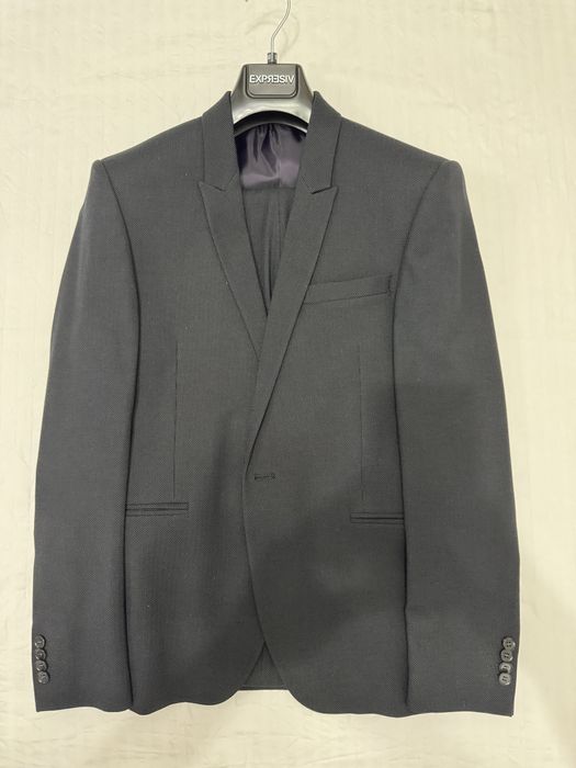Costum bărbați Expresiv 50 negru 2 piese, slim
