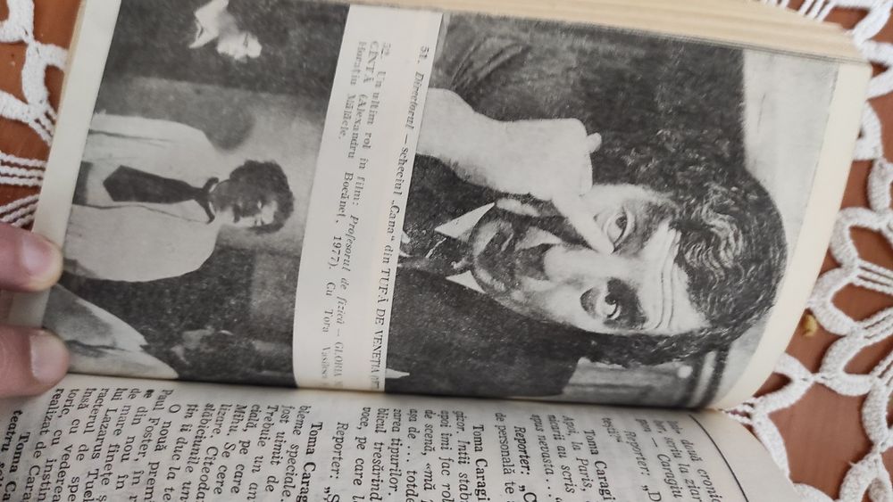 Cartea despre Toma Caragiu