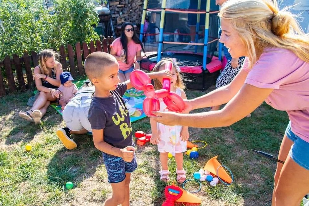 Организиране на детски игри за рожден ден, завършване, детска градина