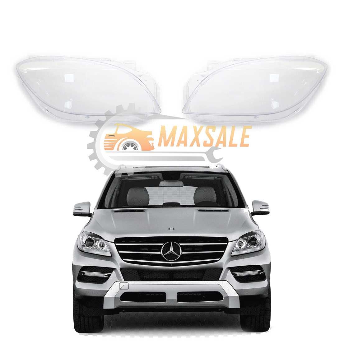 Капаци фарове Mercedes W166 ML350 (12-15) фар Мерцедес МЛ 166 комплект