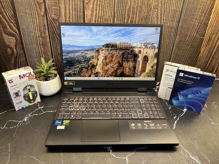 Игровой Ноутбук Acet Nitro 5 | Core i5-12450H | 16GB | RTX205 | 512SSD
