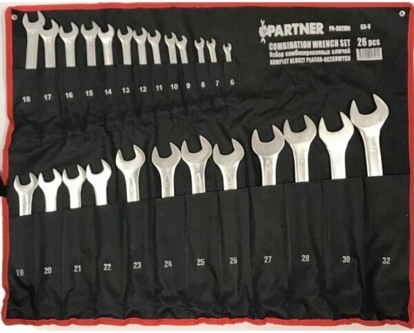 Руски Звездогаечни ключове Force Kraft от 6 до 32мм в калъф инструмент