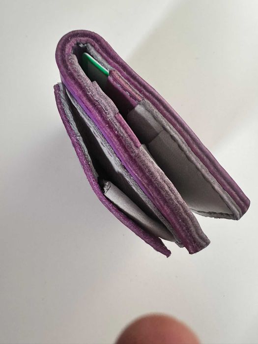 Portofel handmade din piele naturală