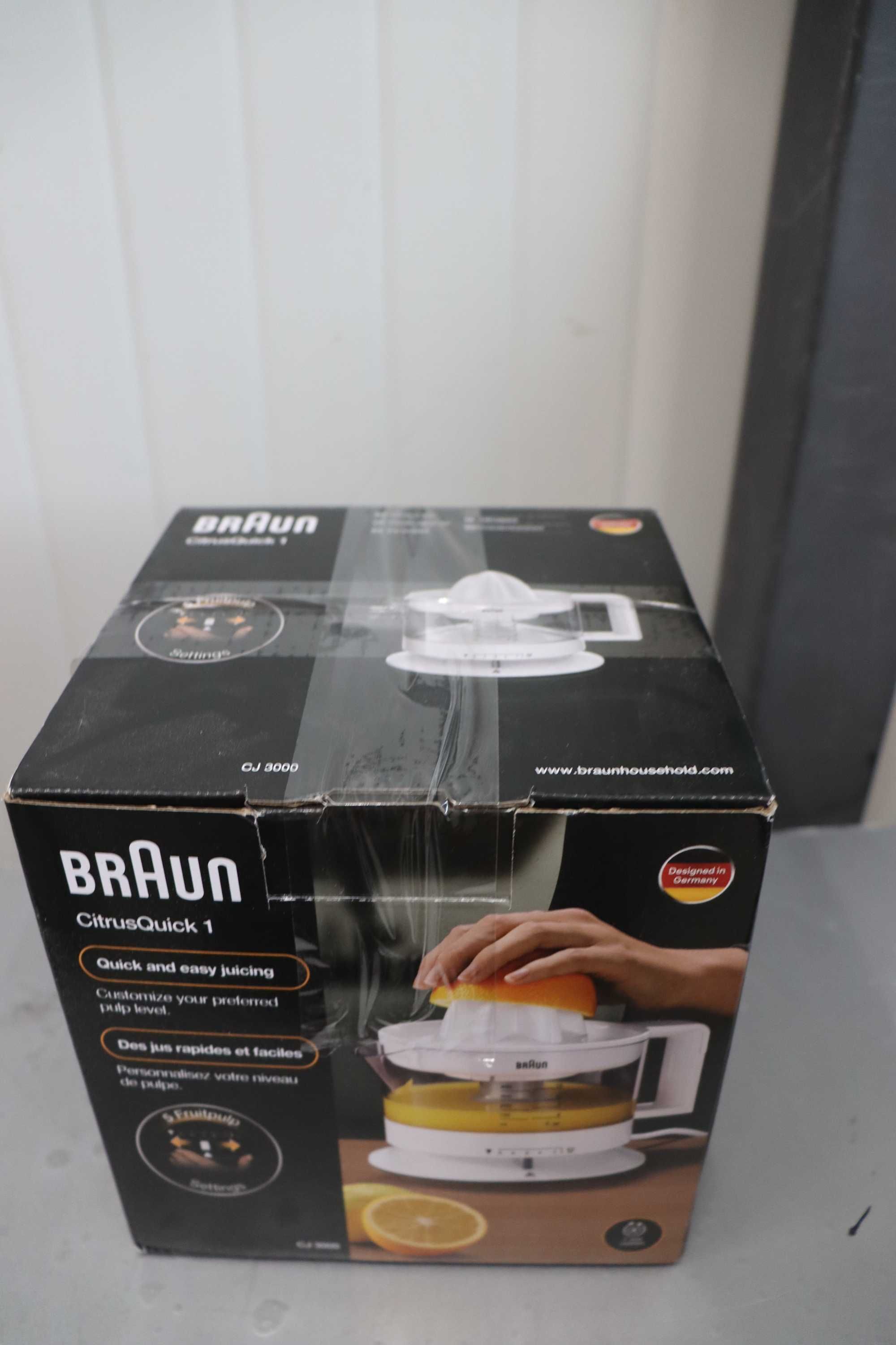 Сокоизстисквачка за цитруси Braun Tribute Collection CJ3000,20W, 0.35л