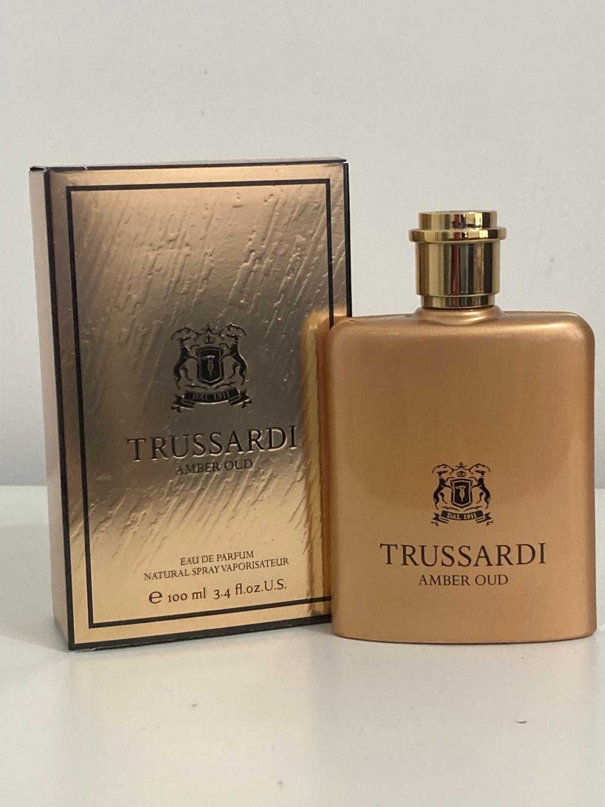 Оригинален мъжки парфюм TRUSSARDI Amber Oud EDP, 100 ml