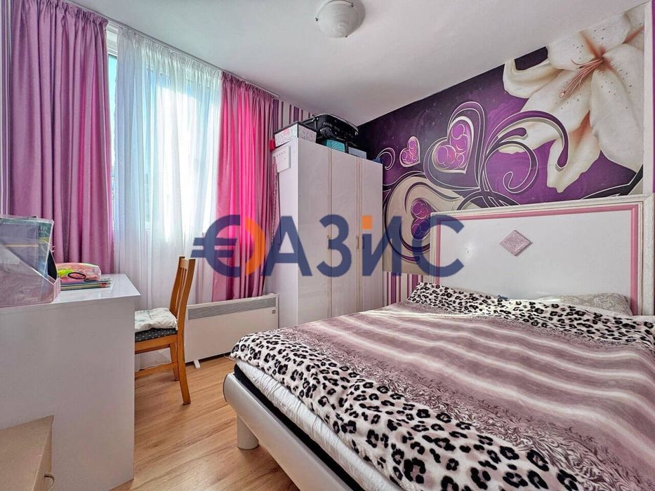 Продава се Двустаен апартамент в к.к. Слънчев бряг - 60 кв.м за 1100 €/кв.м - Снимка #7