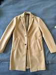 Zara Coat, Зара мъжко палто, кафяво S