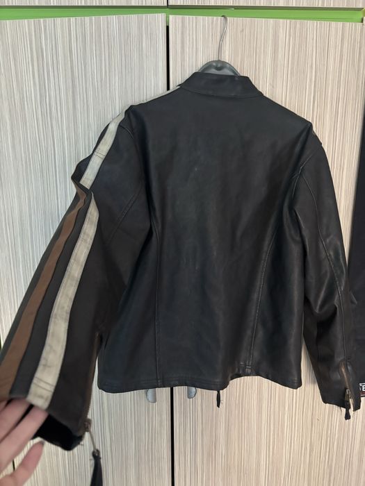 130лв Естествена кожа мъжко яке