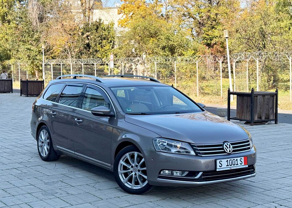 VW Passat B7 2.0 TDi 140cp Cutie Automat DSG Full Piele Crem 185.000km
