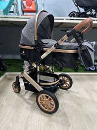 Детская коляска трансформер Skillmax 2в1 для детей от рождения и до 4