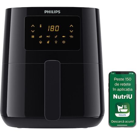 Уред за здравословно готвене Philips HD9252/90 Airfryer , 1400 , 4,1 L