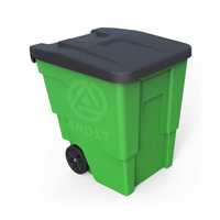 Пластиковый контейнер для мусора BASIK/360 литров