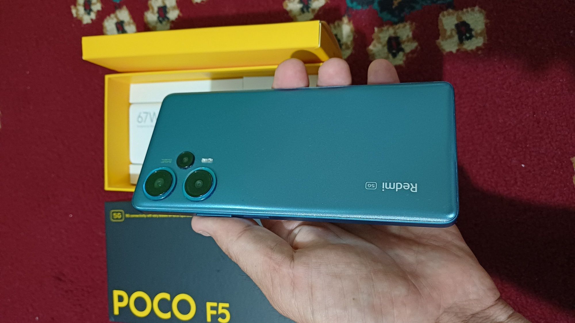 Xiaomi Poco F5 12/256Gb
Экран: AMOLED FHD+, 6.67" (24